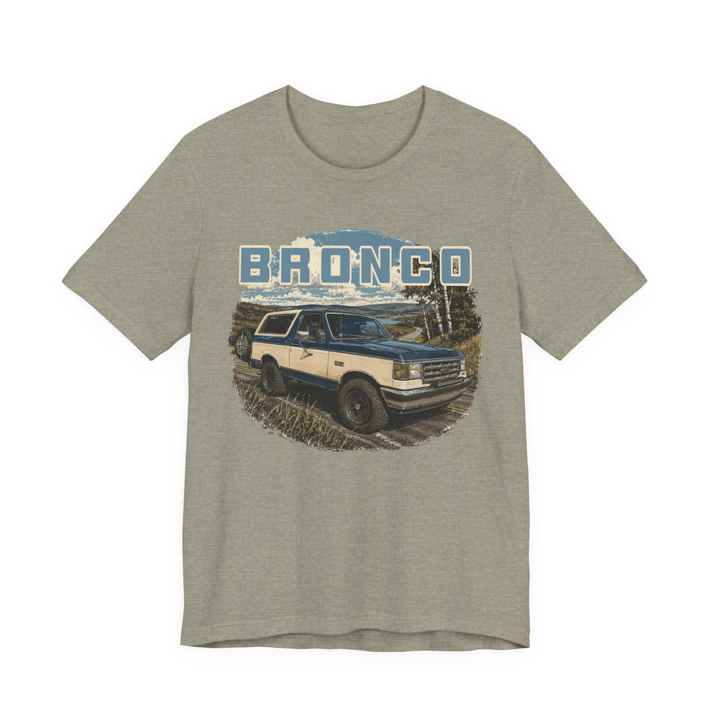 Bronco Vintage Truck Tee — Retro Off-Road SUV Graphic Shirt