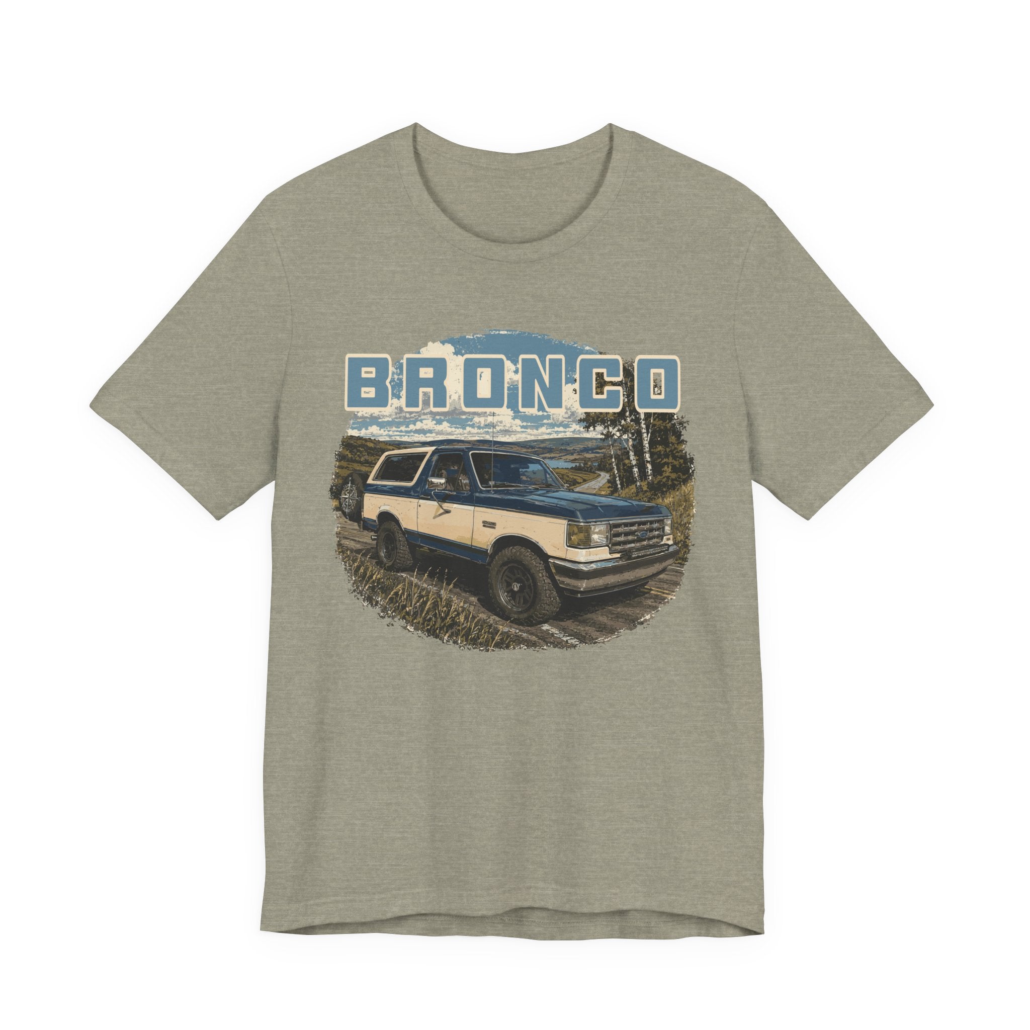 Bronco Vintage Truck Tee — Retro Off-Road SUV Graphic Shirt
