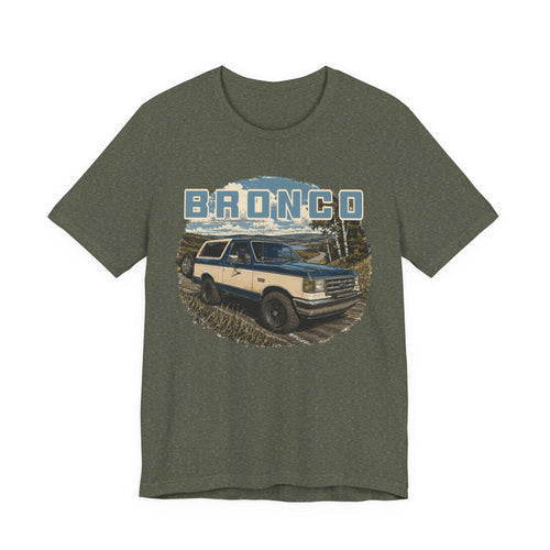 Bronco Vintage Truck Tee — Retro Off-Road SUV Graphic Shirt