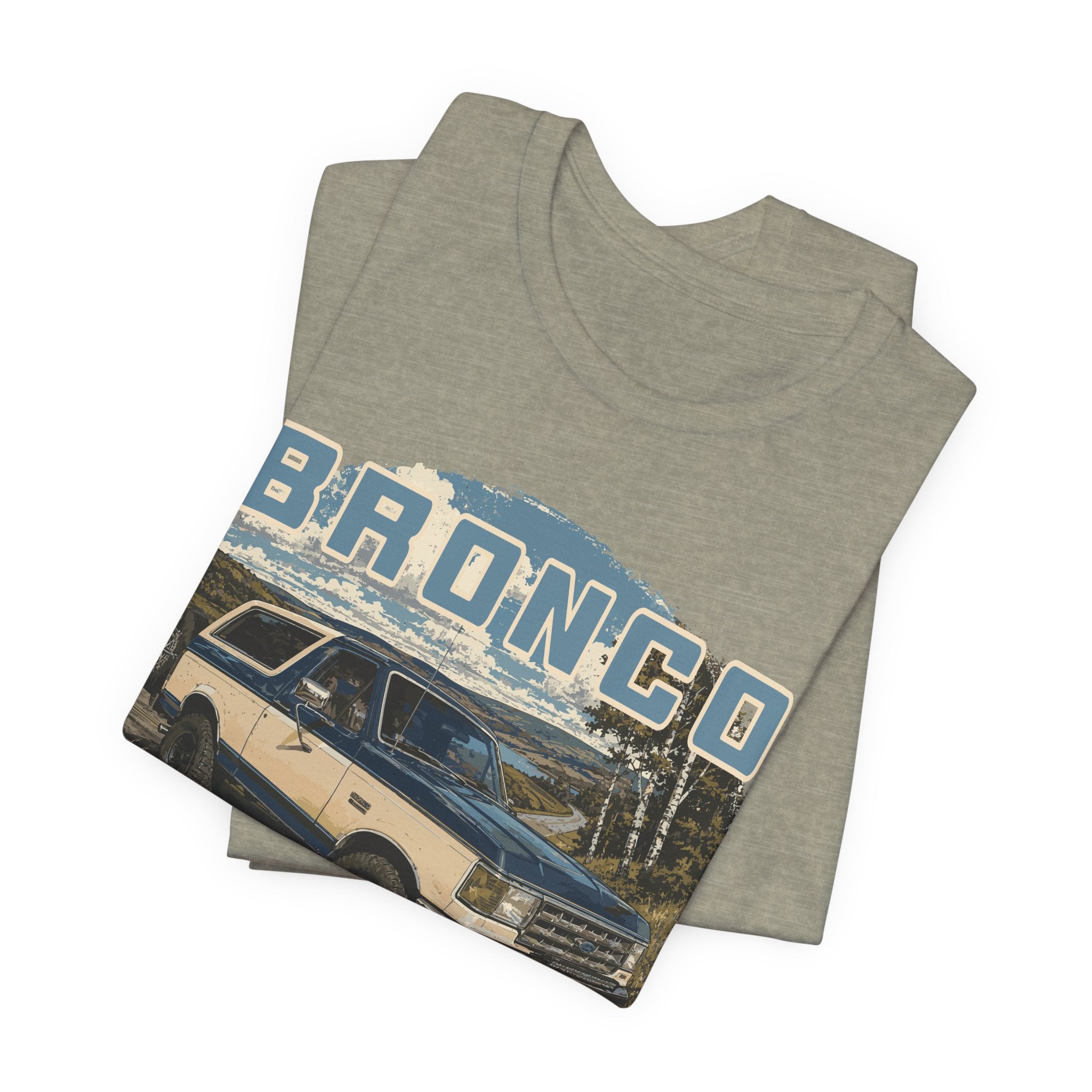 Bronco Vintage Truck Tee — Retro Off-Road SUV Graphic Shirt