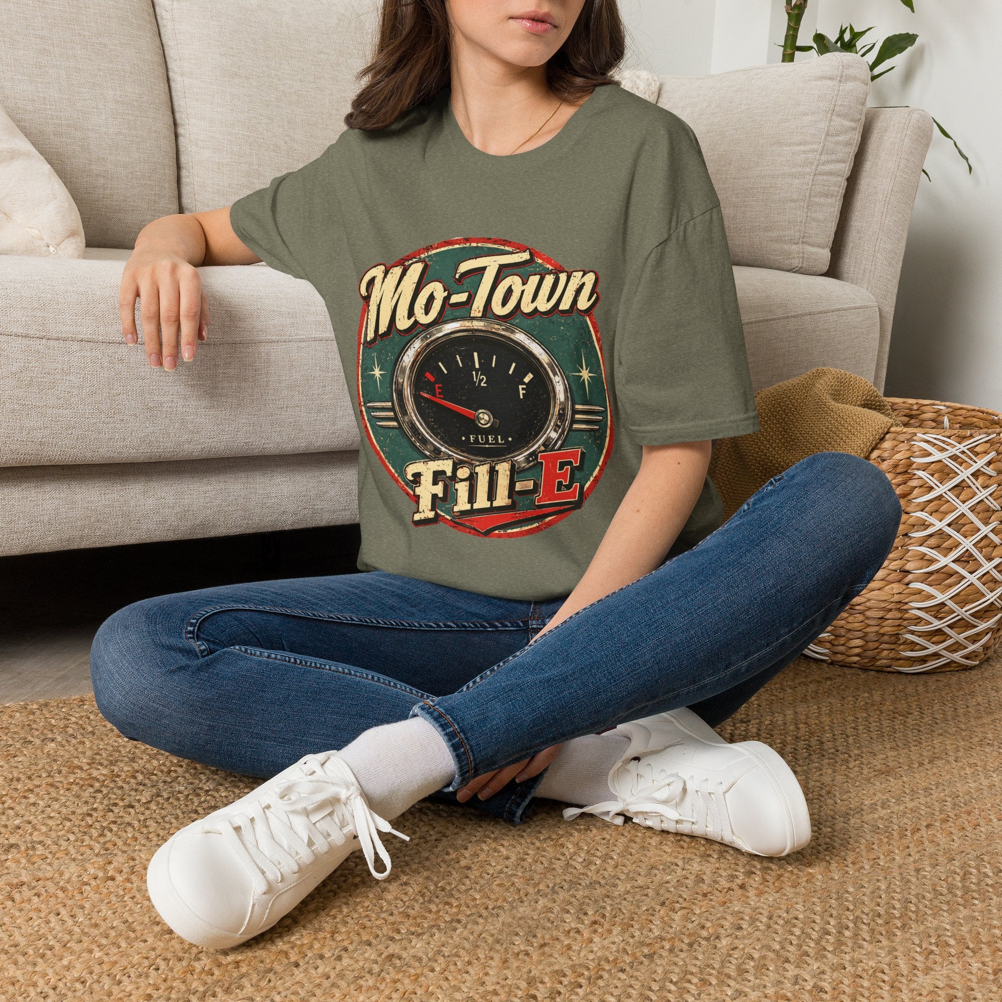 Mo-Town Fill-E Vintage Gas Gauge Tee