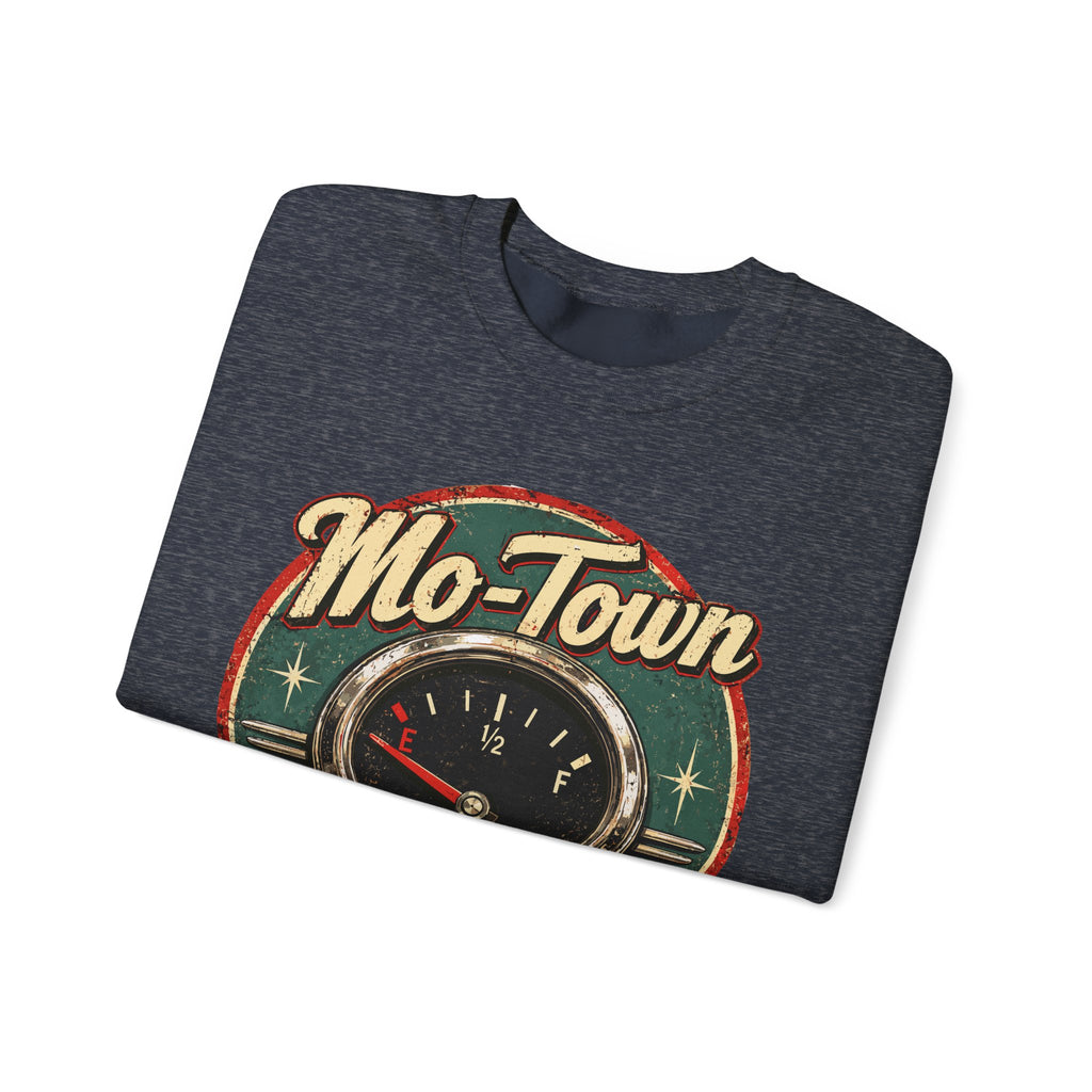 Mo-Town Fill-E Retro Gas Gauge Sweatshirt