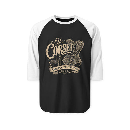 Corset Vintage Graphic Raglan Shirt