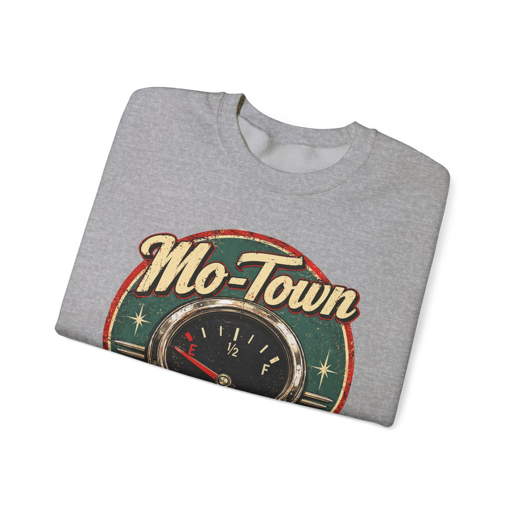 Mo-Town Fill-E Retro Gas Gauge Sweatshirt