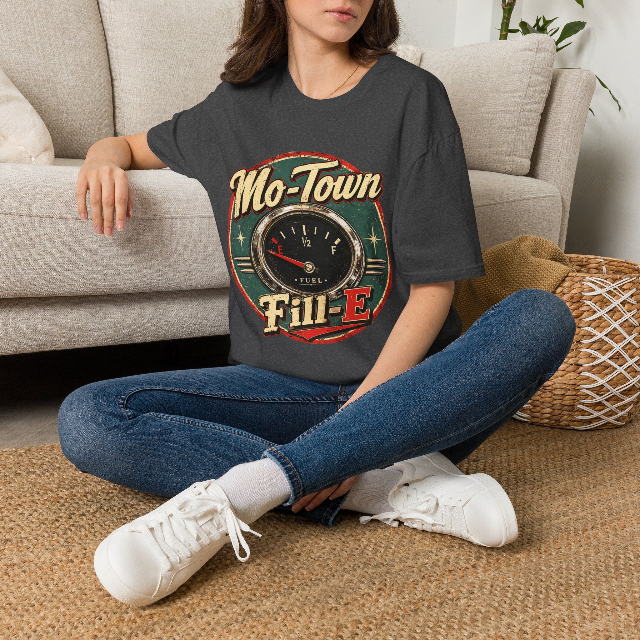 Mo-Town Fill-E Vintage Gas Gauge Tee