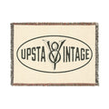Upstate Vintage Logo Woven Blanket