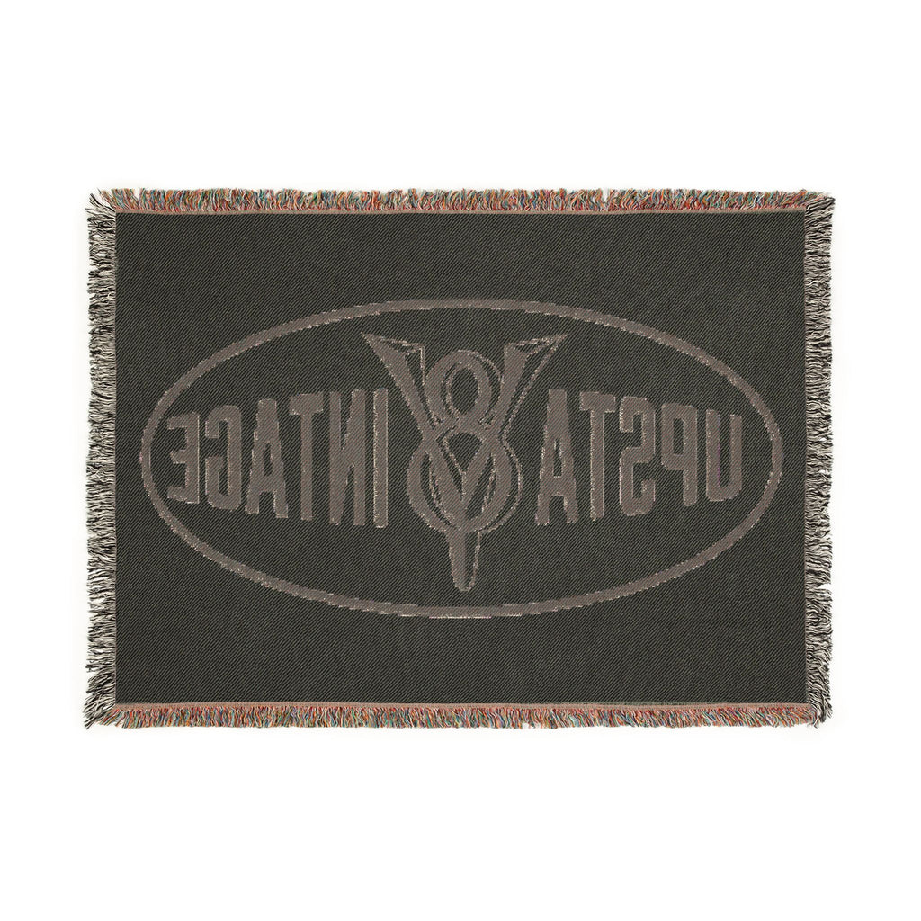 Upstate Vintage Logo Woven Blanket