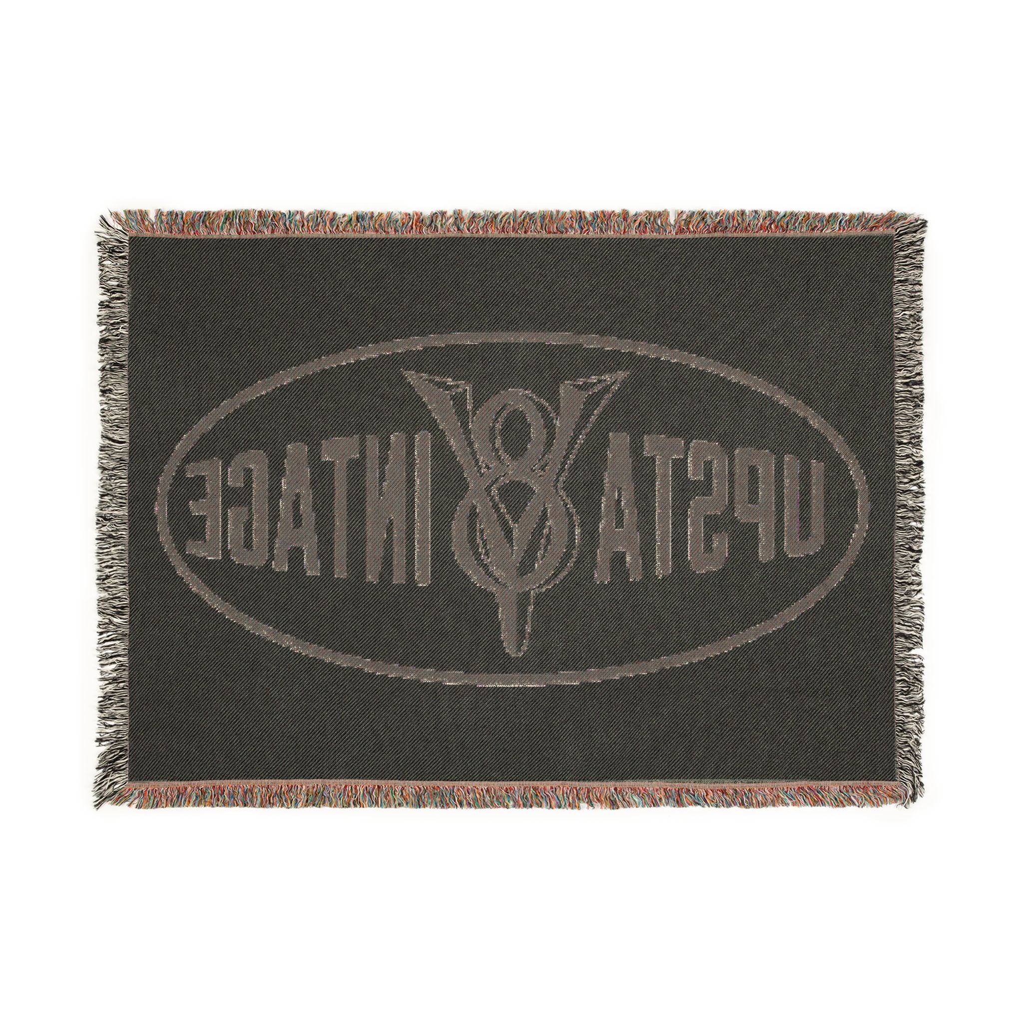 Upstate Vintage Logo Woven Blanket