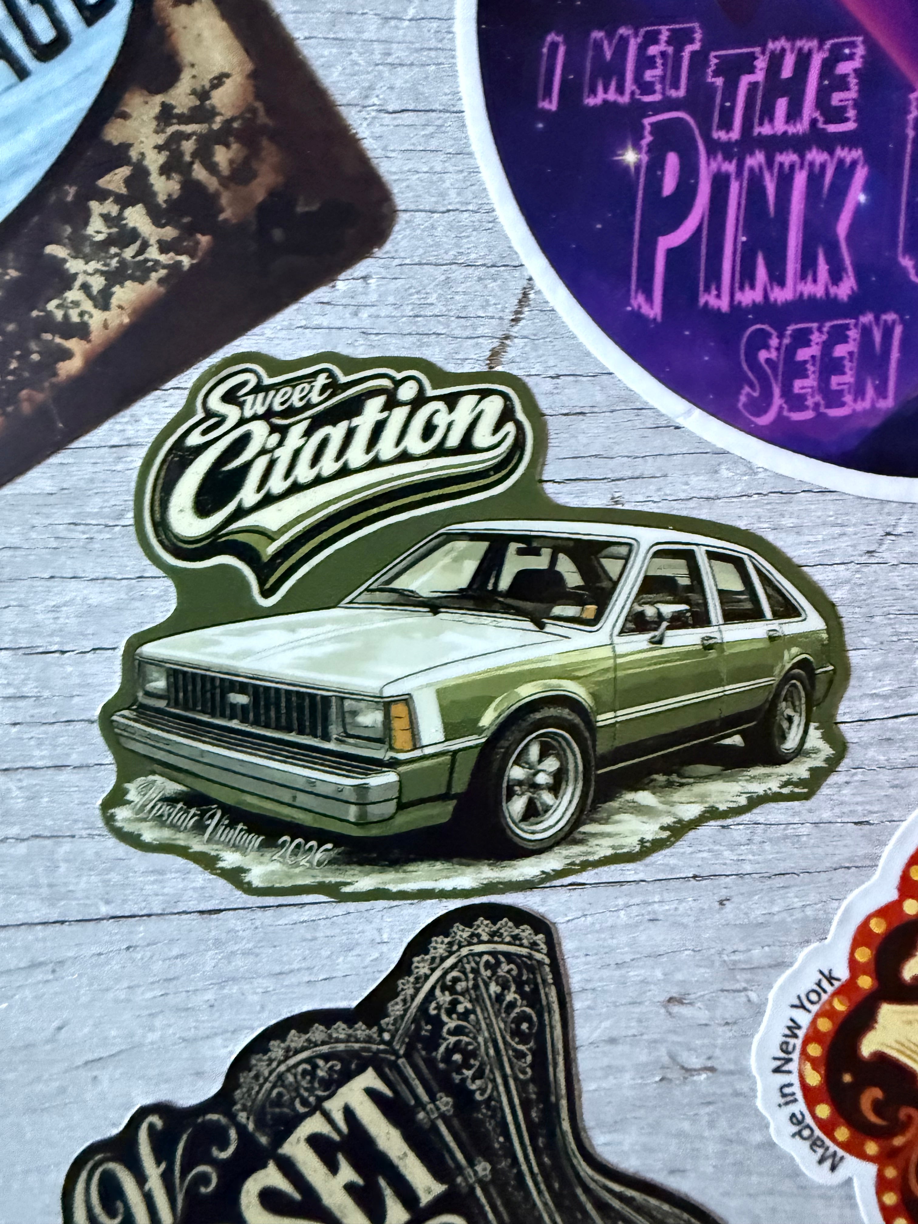Sweet Citation Sticker