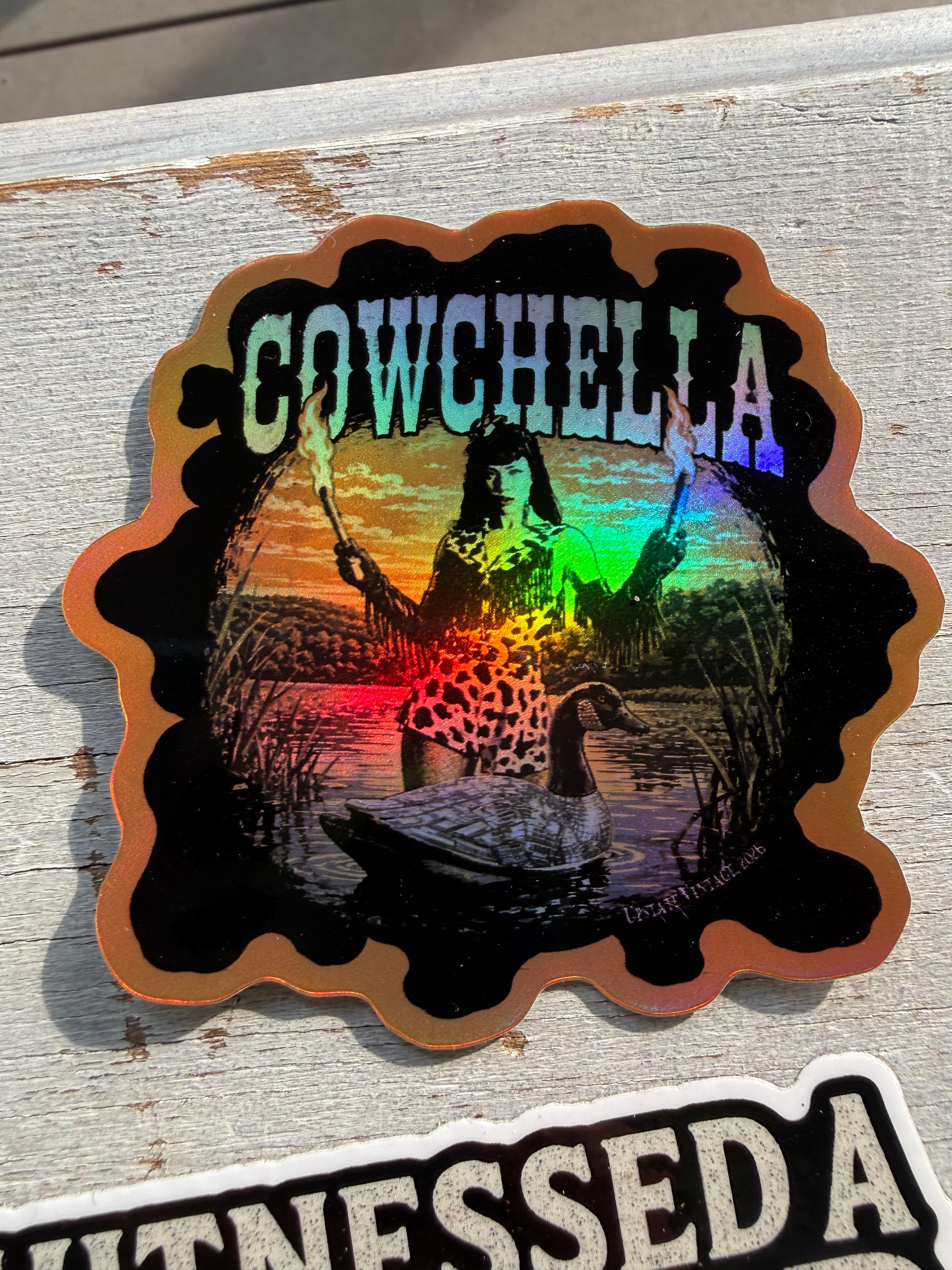 Cowchella Sticker