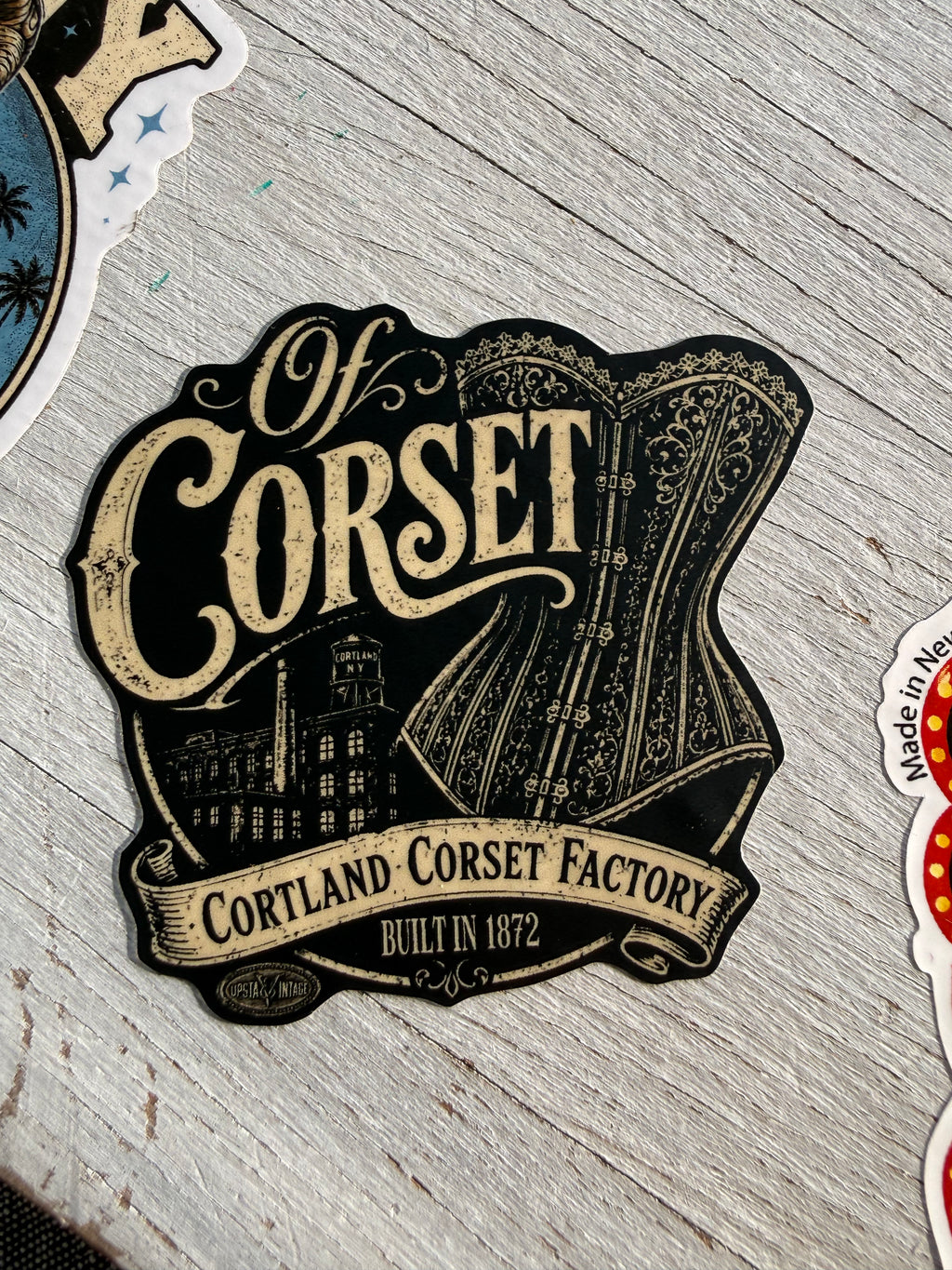 OfCorset Sticker | Cortland NY