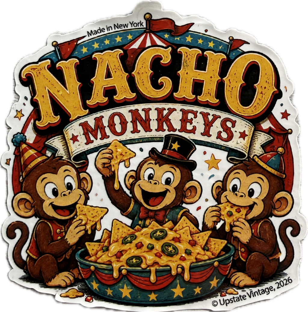 Nacho Monkey Sticker