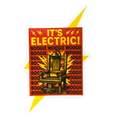 It's Electric Mini Sticker