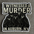 Crow Murder Sticker