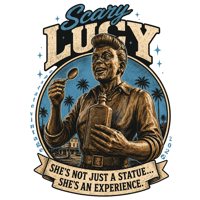 Scary Lucy Sticker-Coming Soon!